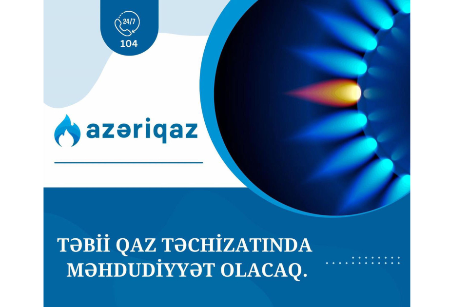 Sabah Masallının 4 yerində qaz müvəqqəti&nbsp;kəsiləcək