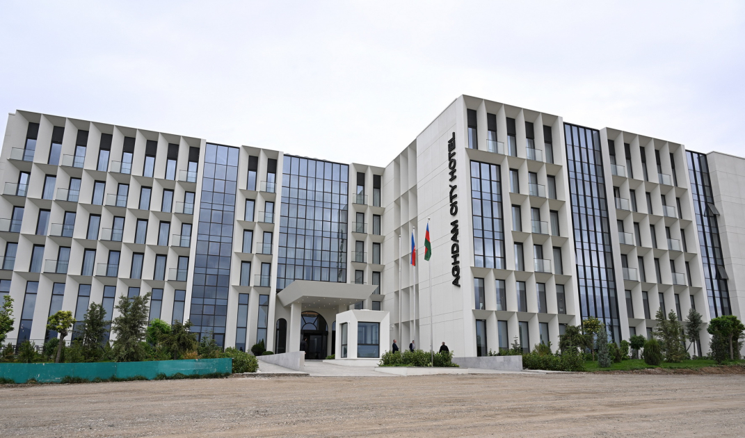 Prezident “Aghdam City Hotel”in açılışında iştirak&nbsp;edib