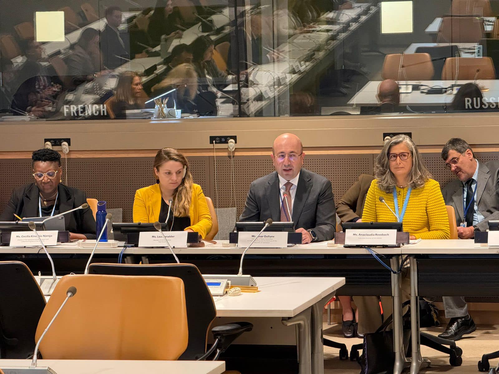 Nyu-York İqlim Həftəsində komitə sədri Azərbaycanın təşəbbüsünü təqdim&nbsp;edib