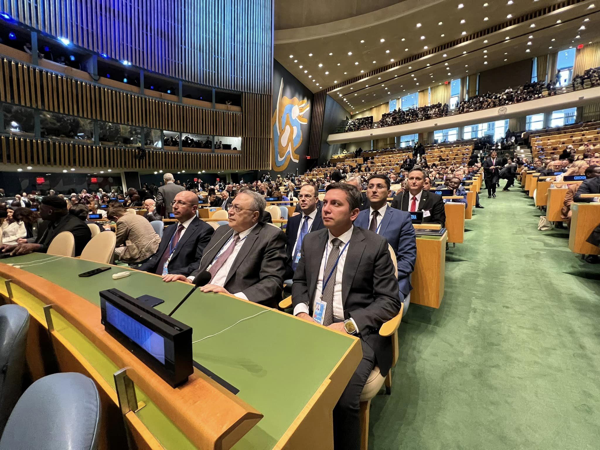 Komitə sədri Anar Quliyev Nyu-Yorkda “Gələcəyin Sammiti” adlı beynəlxalq tədbirdə iştirak&nbsp;edib