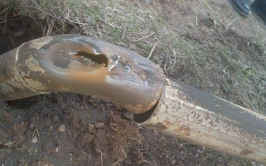 Tərtərdə traktor qaz xəttini zədələyib, 22 kənd qazsız&nbsp;qalıb