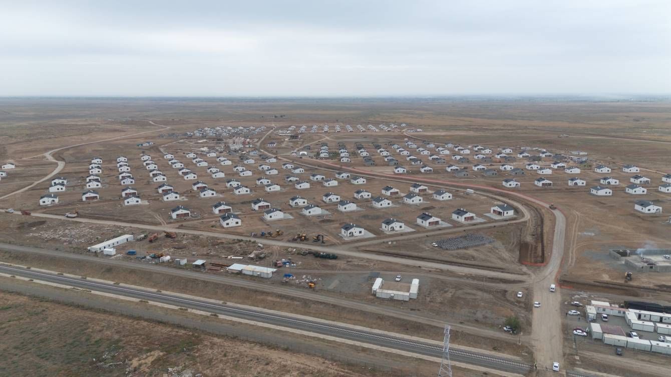 Ağdamın Kəngərli kəndində aparılan bərpa işləri ilə&nbsp;tanışlıq