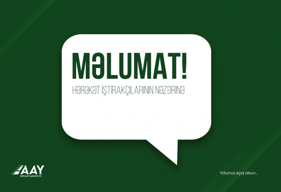 M-4 Bakı-Şamaxı-Yevlax yolunda avtomobillərin hərəkəti bəzi zolaqlarda məhdudlaşdırılacaq