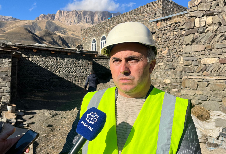 Elşən Ağalarov: Xınalığın tikinti qaydalarını, unikallığını ancaq yerli sakinlər icra edə&nbsp;bilirlər