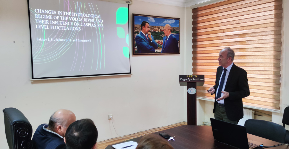 Elmi seminarda Volqa çayının Xəzərə təsiri barəsində məruzə&nbsp;dinlənilib