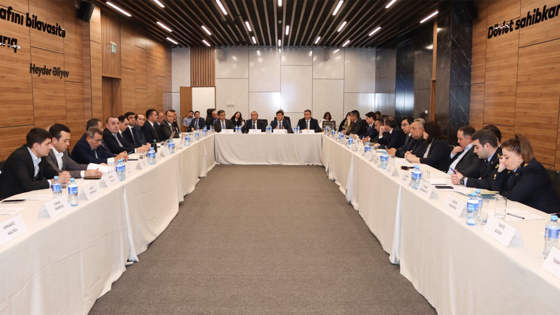 “Fiziki infrastruktur” işçi qrupunun hesabat xarakterli iclası&nbsp;keçirilib