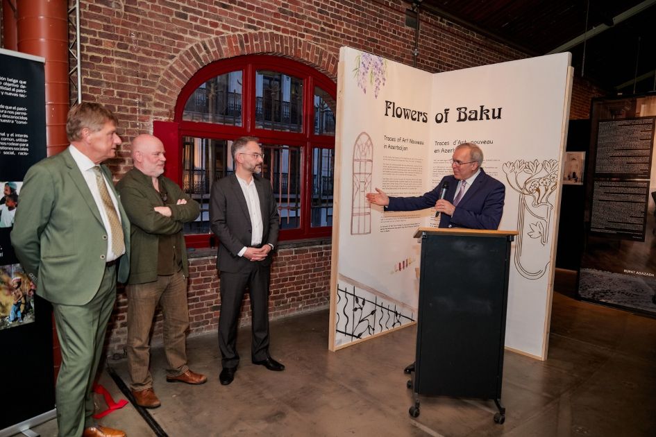Bakının “Art Nouveau” memarlıq irsi Brüsseldə nümayiş&nbsp;olunur