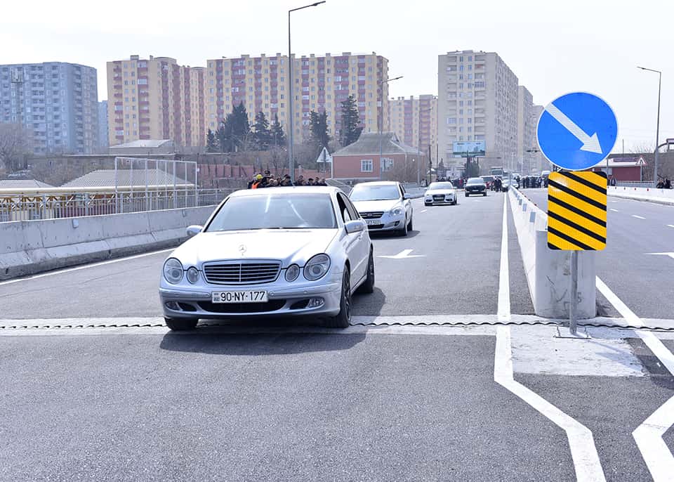 Sumqayıt-Saray körpüsü açılıb&nbsp;VİDEO