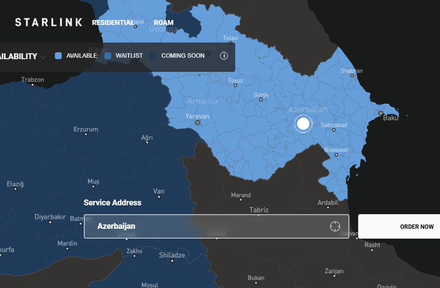 “Starlink” Azərbaycanda fəaliyyətə&nbsp;başlayıb