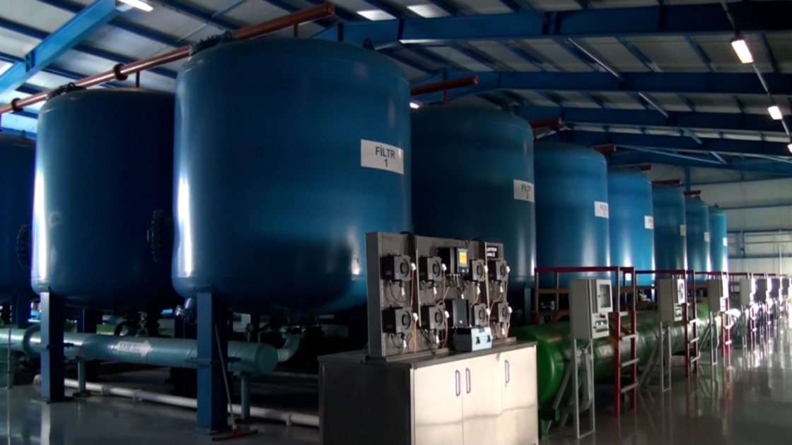 Mingəçevirdə yeni quraşdırılan sutəmizləyici qurğu 33.5 min abonentə xidmət&nbsp;edəcək