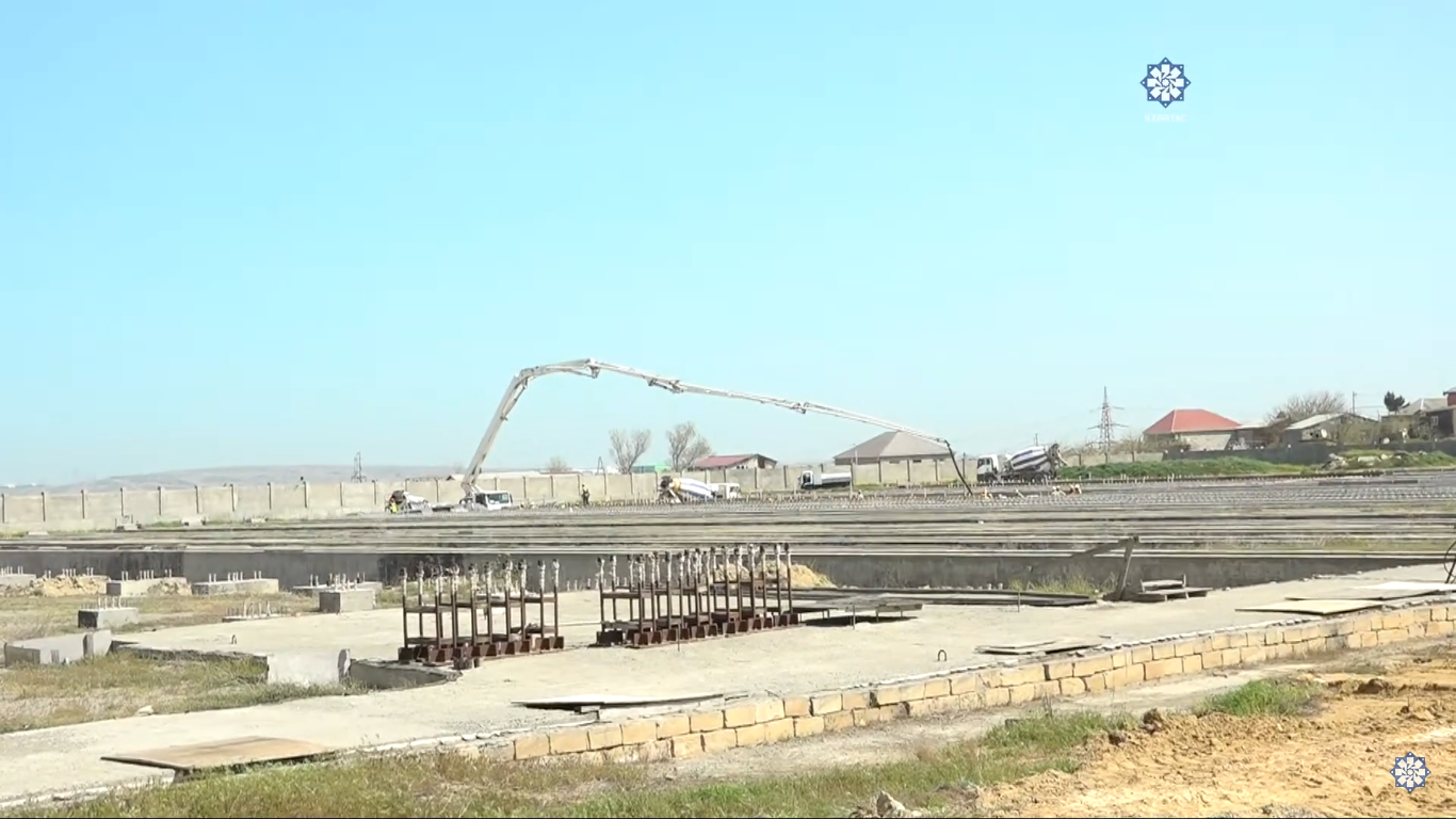 “Dərnəgül” elektrik deposunun inşası bərpa&nbsp;olunur