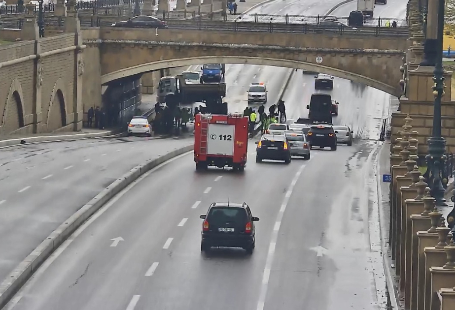 “Bağırov” tuneli yağış sularından xilas&nbsp;olunub