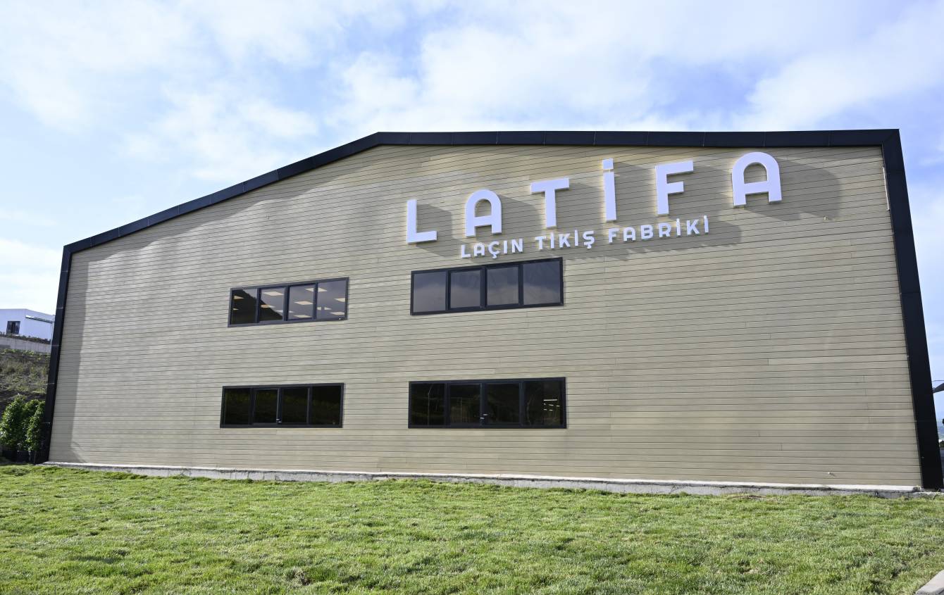 Laçında “LATIFA” tikiş fabriki&nbsp;açıldı