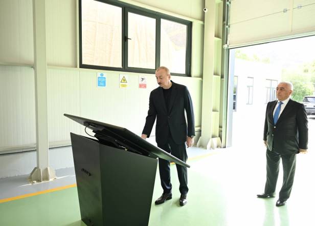 Laçında “Aşağı Malıbəyli” və “Mirik” su elektrik stansiyalarının açılışı