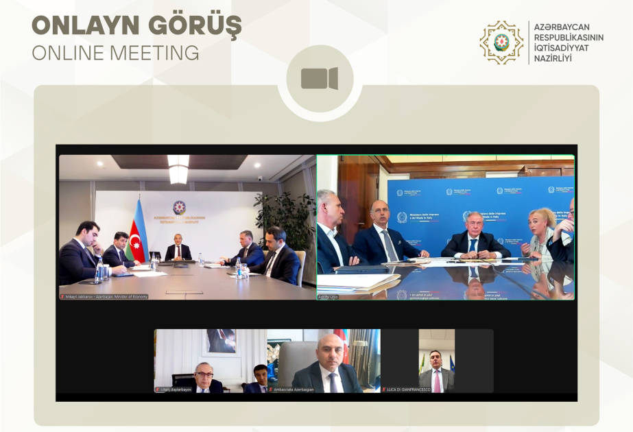 İtaliya ilə birgə fəaliyyətin prioritet istiqamətləri müzakirə&nbsp;olunub