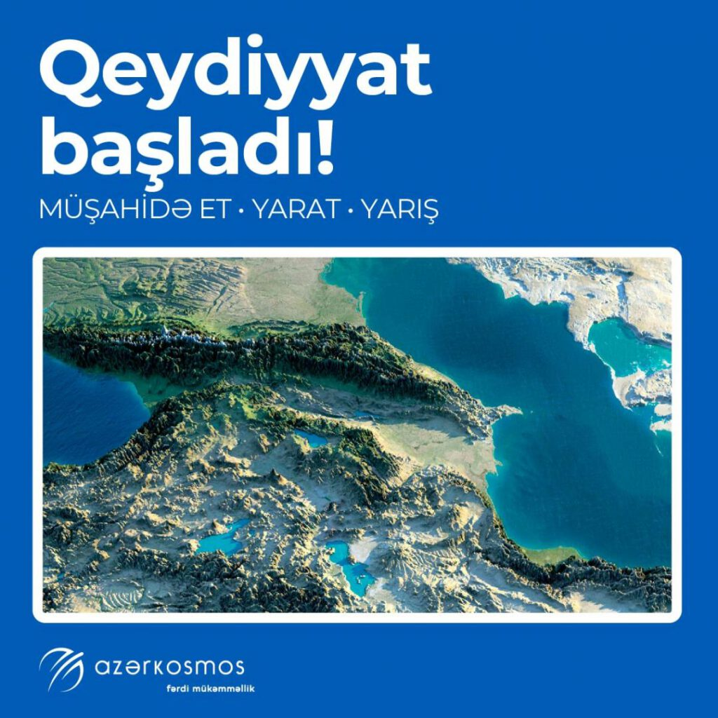 Azərkosmos “Gələcəyin xəritəsi” mövzusunda elmi müsabiqə elan&nbsp;edir