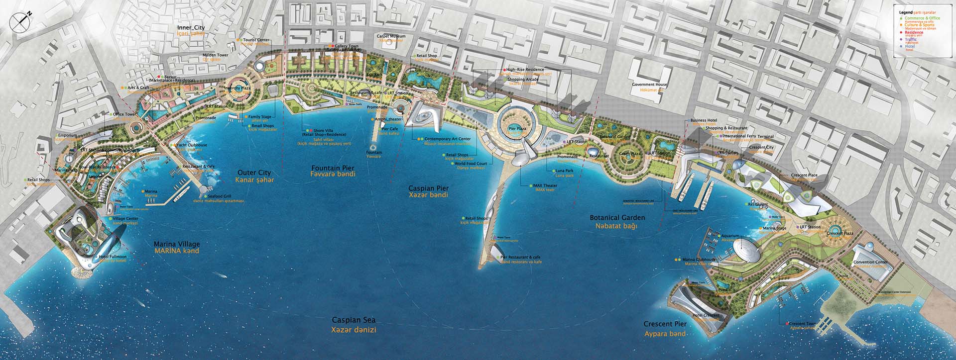Baku Bay Master Plan
